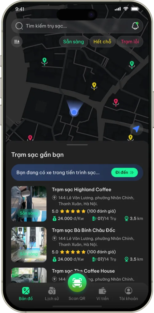 EVsafe app screen 3